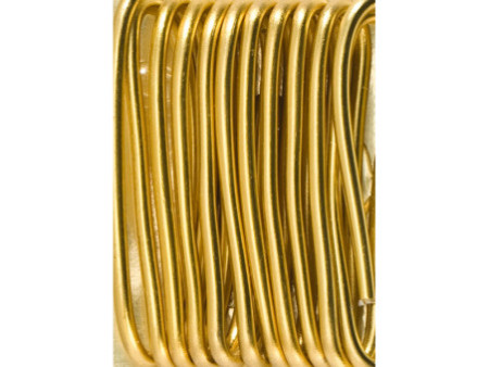 folia Fil de bricolage en aluminium, 2 mm x 5 m, or