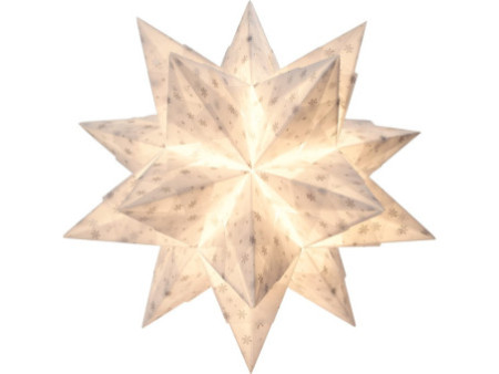 folia Feuilles de papier pour étoile Bascetta transparente