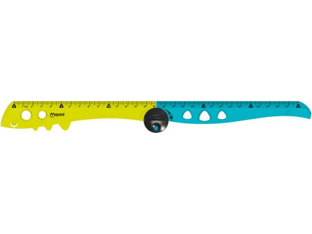 Maped Règle pliable CROC CROC, 150 / 300 mm, plastique