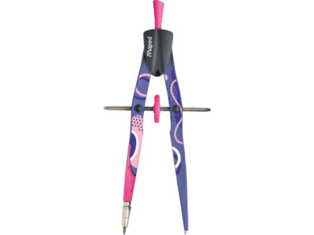 Maped Coffret compas PRECISION SYSTEM FANCY, 3 pièces