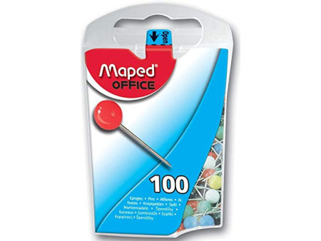 Maped Epingles de signalisation, taille 5, assorti