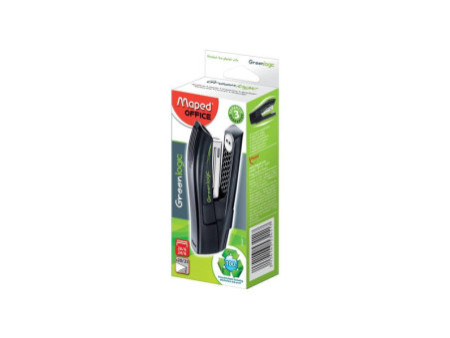Maped Agrafeuse Half Strip Greenlogic, noir