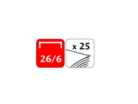 Maped Agrafeuse Essentials Half Strip E3543, noir