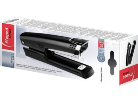 Maped Agrafeuse Essentials Full Strip, noir