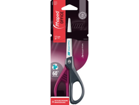 Maped Ciseaux décorés ESSENTIALS GREEN, ronds, 170 mm