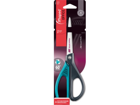 Maped Ciseaux décorés ESSENTIALS GREEN, ronds, 210 mm