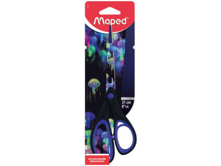 Maped Ciseaux DEEPSEA PARADISE, pointu, 210 mm, asymétrique