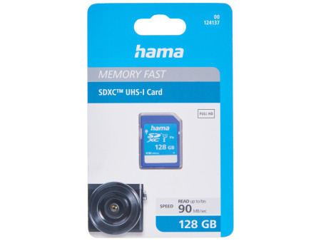 hama Carte mémoire SecureDigital HC, classe 10, 128 GB