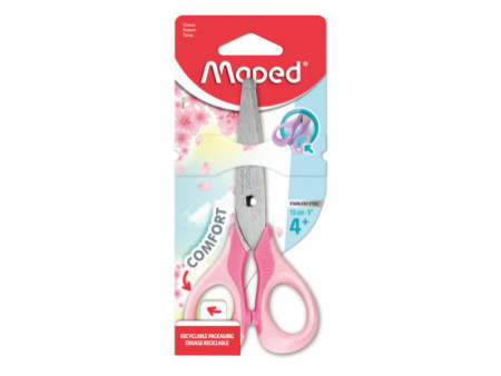 Maped Ciseaux sensoft 3D pastel, rond, longueur: 130 mm