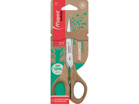 Maped Ciseaux ADVANCED WOOD, longueur: 170 mm, symétriques