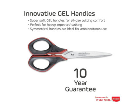 Maped Ciseaux Advanced Gel, longueur: 170 mm, symétrique