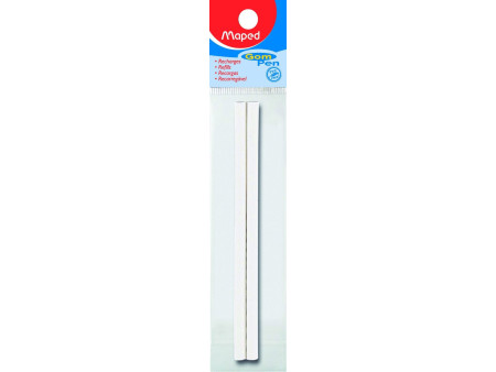 Maped Gomme de recharge pour crayon à gomme Gom-Pen, blanc