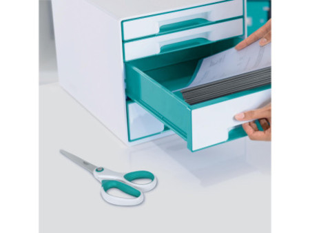 LEITZ Ciseaux WOW Titan, Longueur: 205 mm (8'), menthe