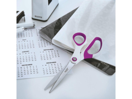 LEITZ Ciseaux WOW Titan, longueur: 205 mm (8'), violet