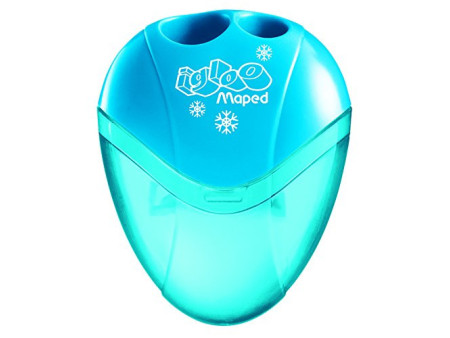 Maped Taille-crayon double i-gloo, assorti, présentoir de 30