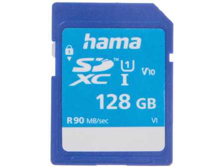 hama Carte mémoire SecureDigital HC, classe 10, 128 GB