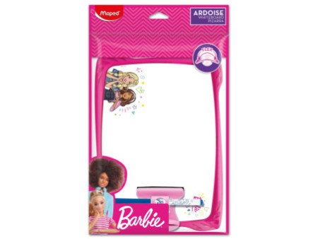 Maped Ardoise Barbie, effaçable à sec, blanc