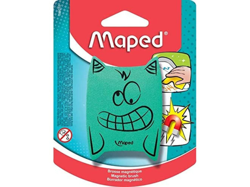 Maped Eponge pour tableau 'Monstre', magnétique, couleurs