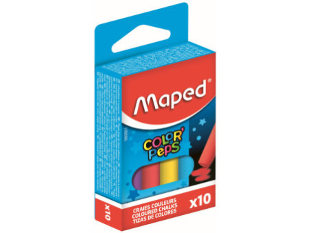Maped Craie pour tableau COLOR'PEPS, rond, assorti