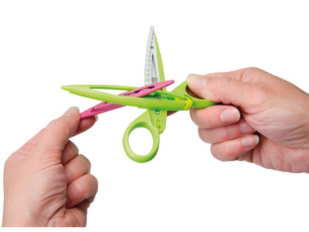 Maped Set de ciseaux cranteurs CreaCut, blister de 3
