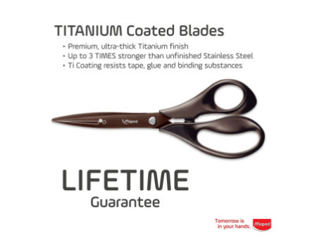 Maped Ciseaux Expert Titanium, longueur:210 mm, asymétriques