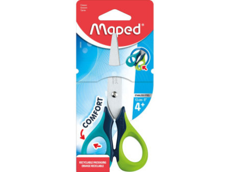 Maped Ciseaux scolaires Sensoft 3D, longueur: 130 mm,