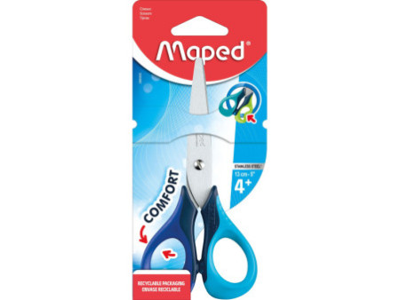 Maped Ciseaux scolaires Sensoft 3D, longueur: 130 mm,