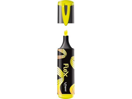 Maped Surligneur FLEX, pointe flexible, présentoir de 24