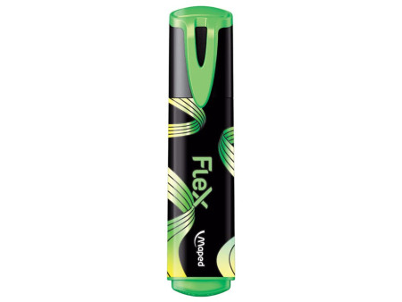 Maped Surligneur FLEX, pointe flexible, présentoir de 24