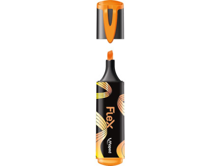 Maped Surligneur FLEX, pointe flexible, présentoir de 24