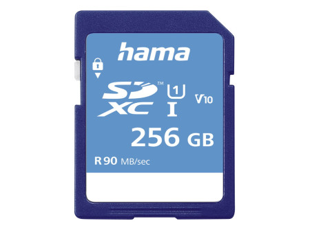 hama Carte mémoire SecureDigital HC, classe 10, 256 GB