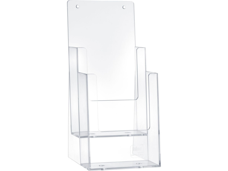 helit Porte-brochures de table 'the helpdesk', transparent