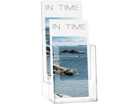 helit Porte-brochures de table 'the helpdesk', transparent