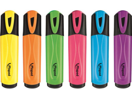 Maped Surligneur FLUO'PEPS Classic, présentoir de 28 pièces
