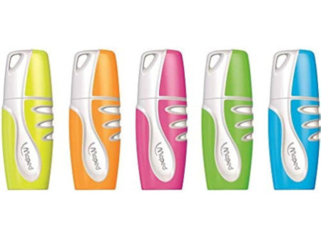 Maped Surligneur FLUO'PEPS Soft Pocket, présentoir de 48