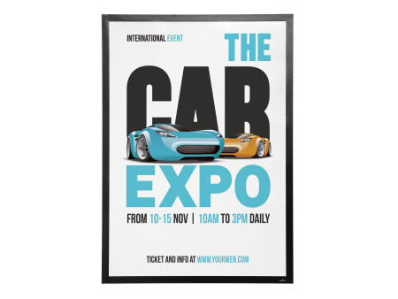 DURABLE Cadre info DURAFRAME POSTER 700 x 1.000 mm, noir
