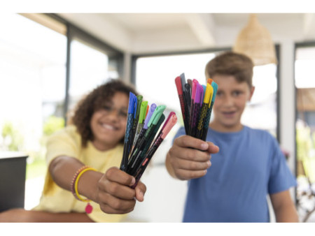 Maped Fineliner Graph'Peps Premium, étui de 20 en plastique