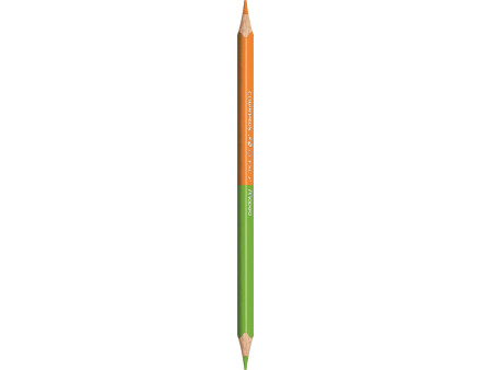 Maped Crayons bicolores COLOR'PEPS DUO, triangulaire, étui