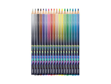 Maped Crayon de couleur DEEPSEA PARADISE, étui carton de 18