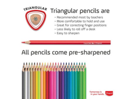 Maped Crayon de couleur COLOR'PEPS Star, étui carton de 48