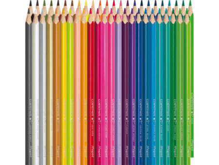 Maped Crayon de couleur COLOR'PEPS Star, étui carton de 48
