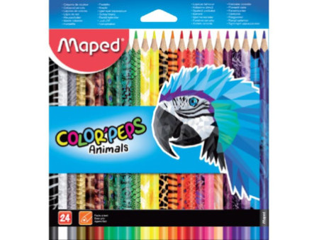 Maped Crayon de couleur triangulaire COLOR'PEPS Animals