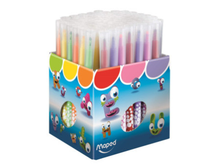 Maped Feutres dessin COLOR'PEPS Long Life, présentoir de 72