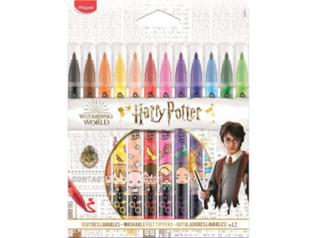 Maped Feutre HARRY POTTER, étui carton de 12