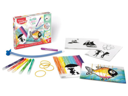 Maped Kit feutre aérographe BLOW PEN 'Fil'Art', 22 pièces