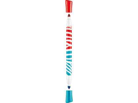 Maped Feutre double pointe DUO COLOR'PEPS, étui de 10