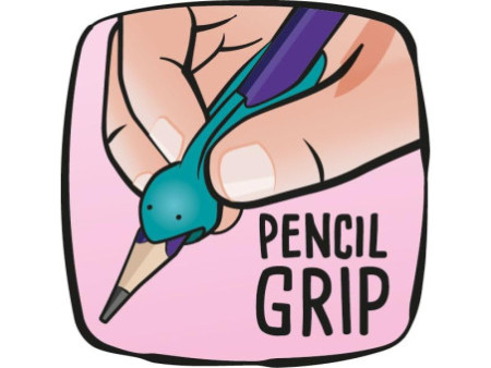 Maped Crayon de papier, avec gomme & guide-doigt, pot de 22