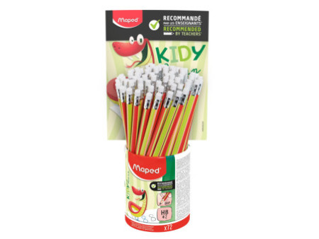 Maped Crayon d'apprentissage Kidy learn, pot de 72