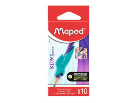 Maped Guide-doigt KIDY Learn, turquoise, carton de 10