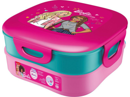 Maped Boîte à déjeuner KIDS CONCEPT Barbie 3-en-1, 1,4 l